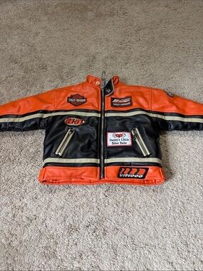Harley Davidson Toddler Biker Jacket 18M Daddy’s Little Biker Babe